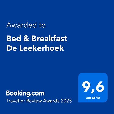 Bed & Breakfast De Leekerhoek Oosterleek ภายนอก รูปภาพ